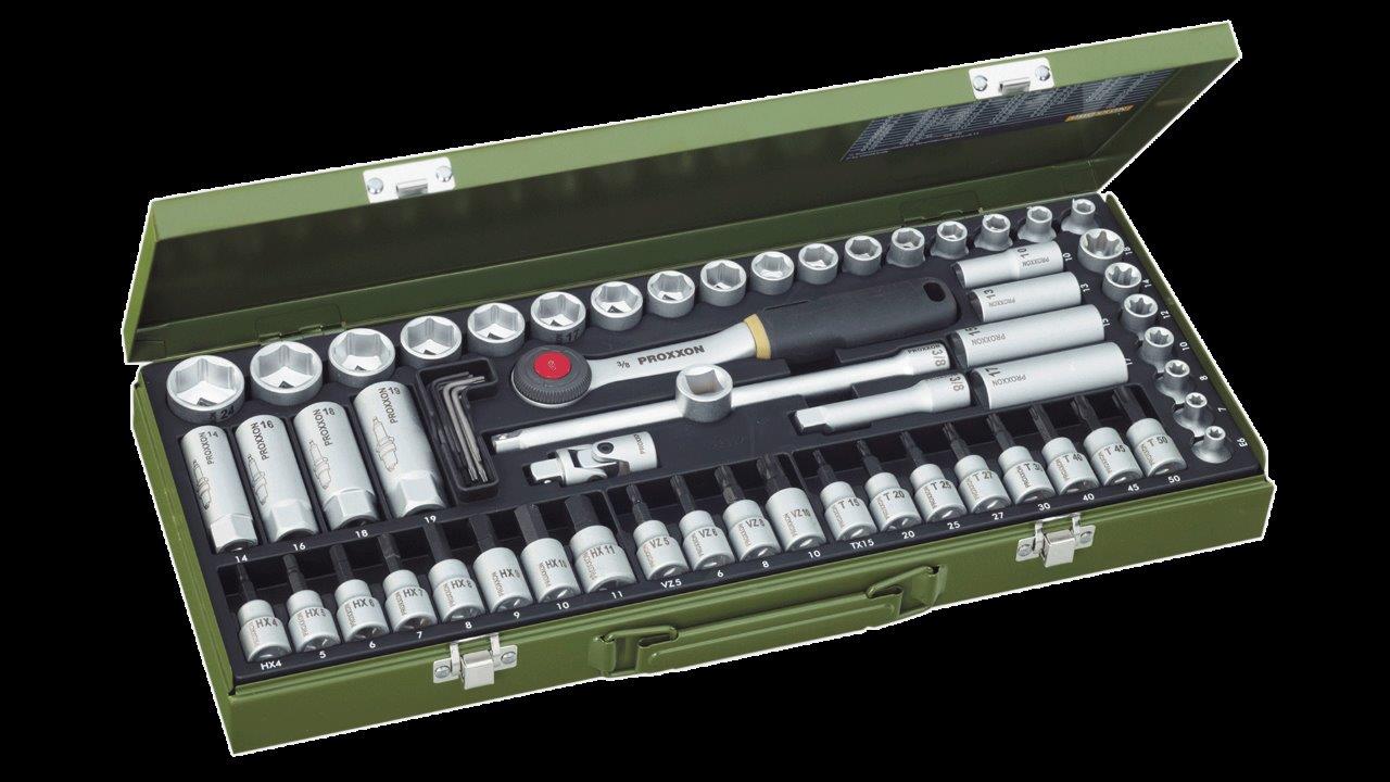 Proxxon HYLSNYCKELSATS 3/8 ´65 DELAR´