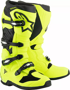 Alpinestars Tech 7 Cross Stövlar Gul Fluo/Svart