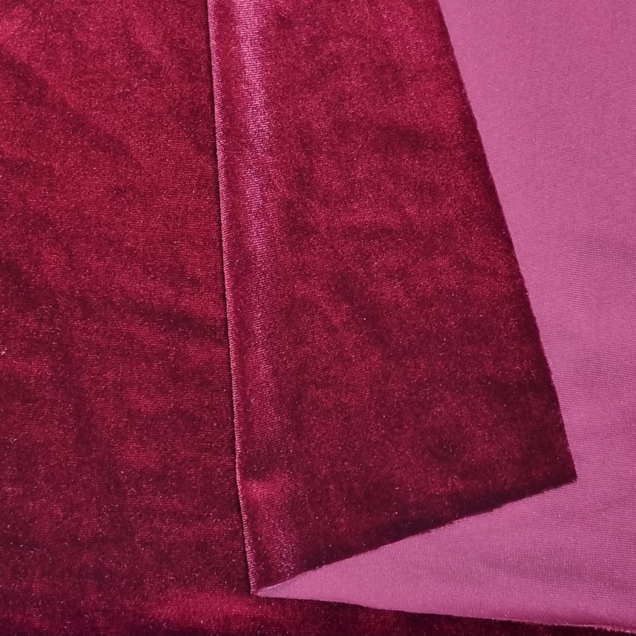 Stretch velvet Wine NB9904 - 3