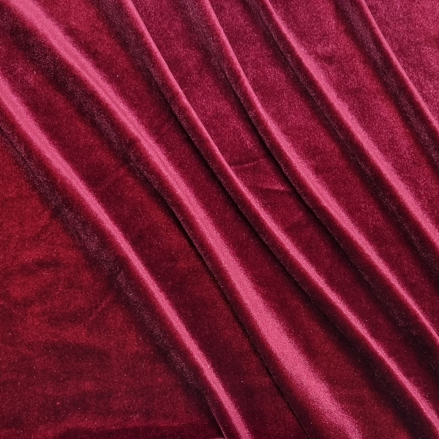 Stretch velvet Wine NB9904