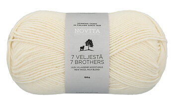 Novita 7 Bröder Naturvit 010