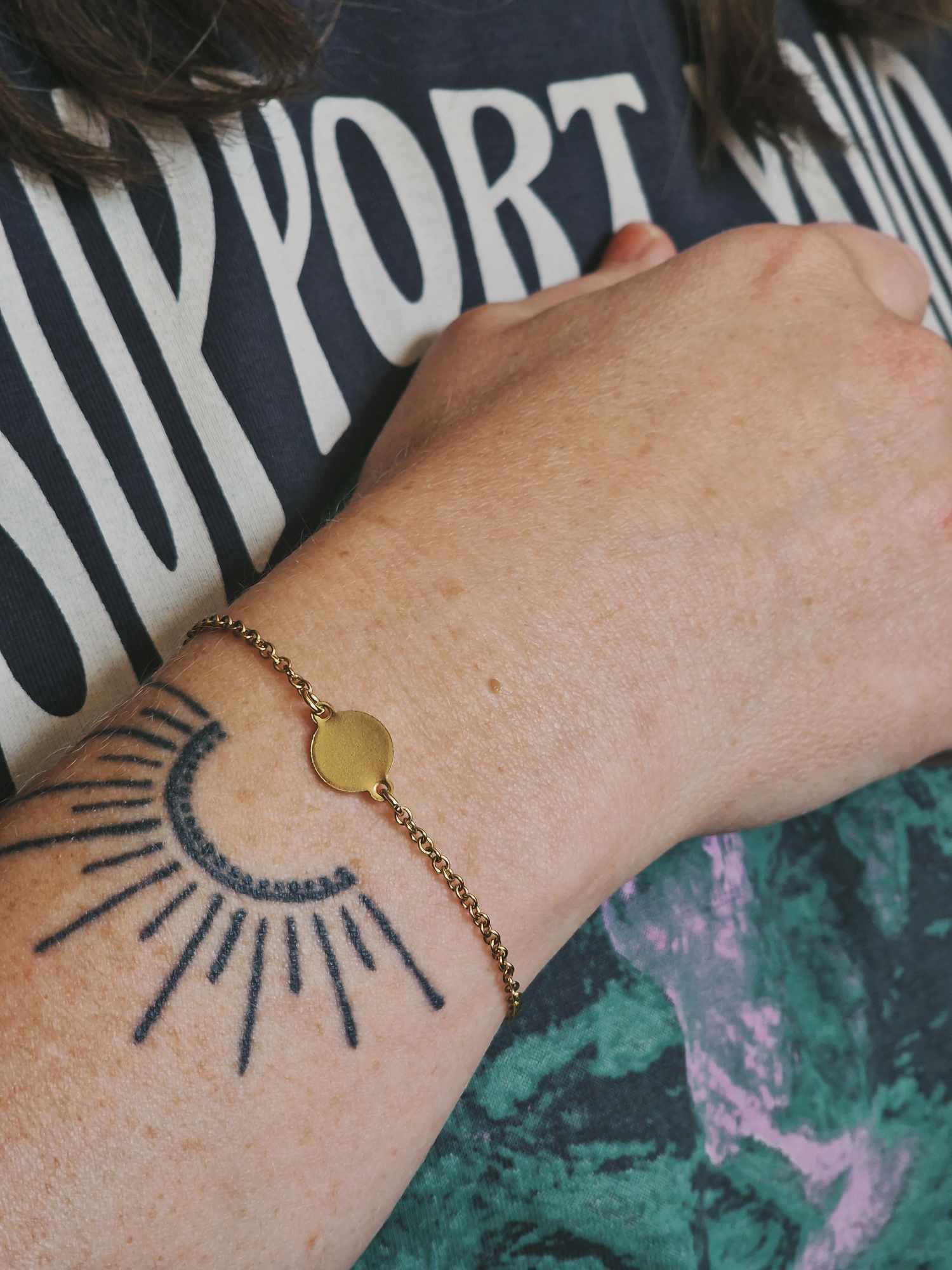 Bracelet "linnea" gold color