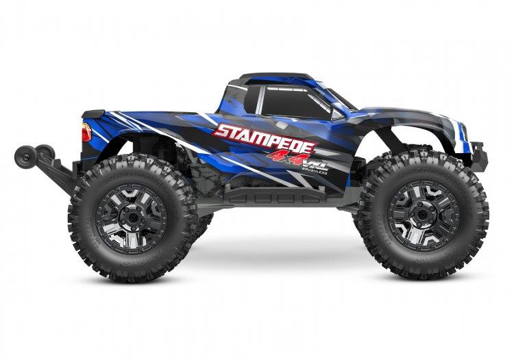 Traxxas Stampede 4x4 VXL HD 1/10 RTR TQi TSM Blå - 2