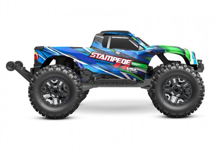 Traxxas Stampede 4x4 VXL HD 1/10 RTR TQi TSM Grön - 2