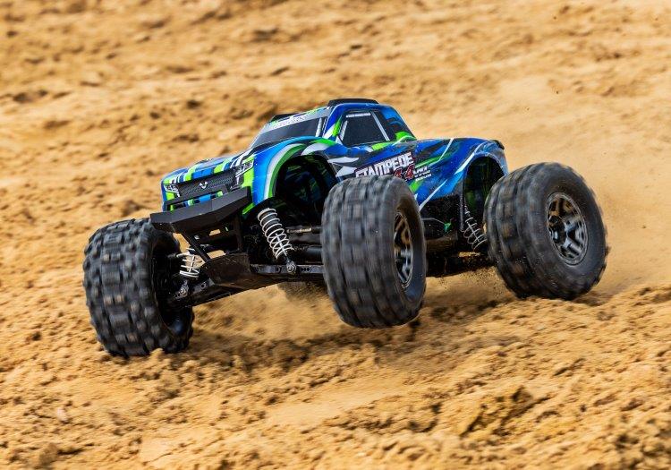 Traxxas Stampede 4x4 VXL HD 1/10 RTR TQi TSM Grön - 11