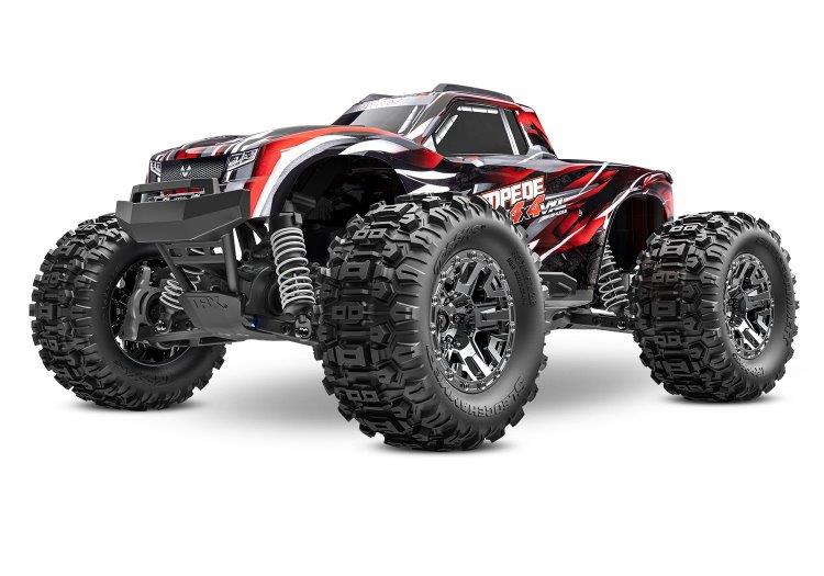 Traxxas Stampede 4x4 VXL HD 1/10 RTR TQi TSM Röd