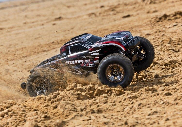 Traxxas Stampede 4x4 VXL HD 1/10 RTR TQi TSM Röd - 9