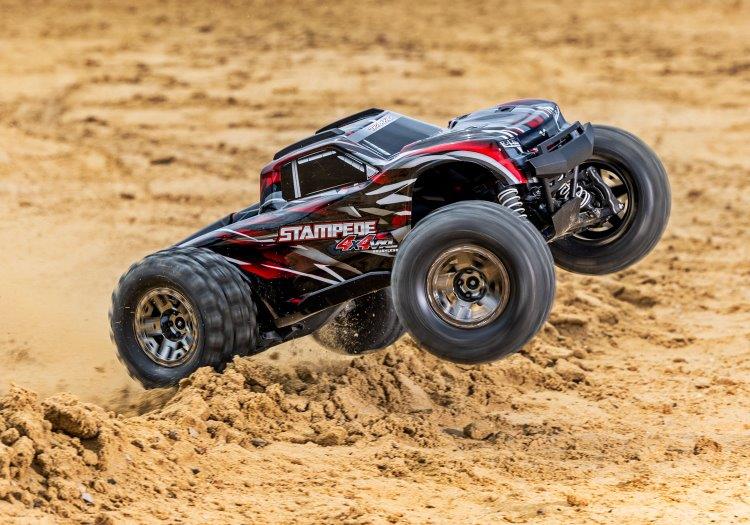 Traxxas Stampede 4x4 VXL HD 1/10 RTR TQi TSM Röd - 10