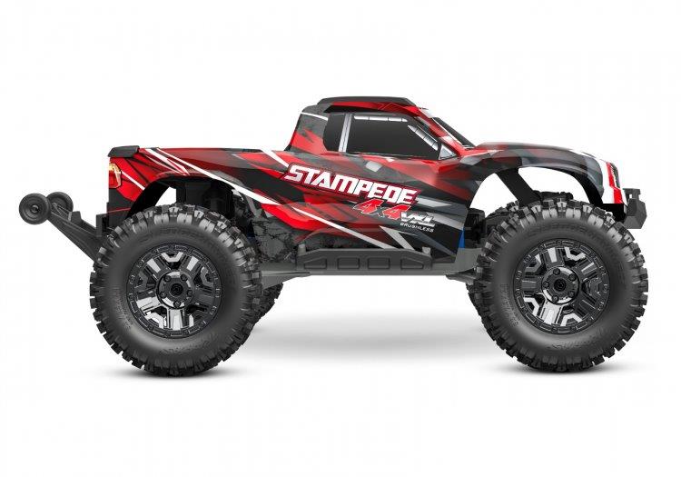 Traxxas Stampede 4x4 VXL HD 1/10 RTR TQi TSM Röd - 2