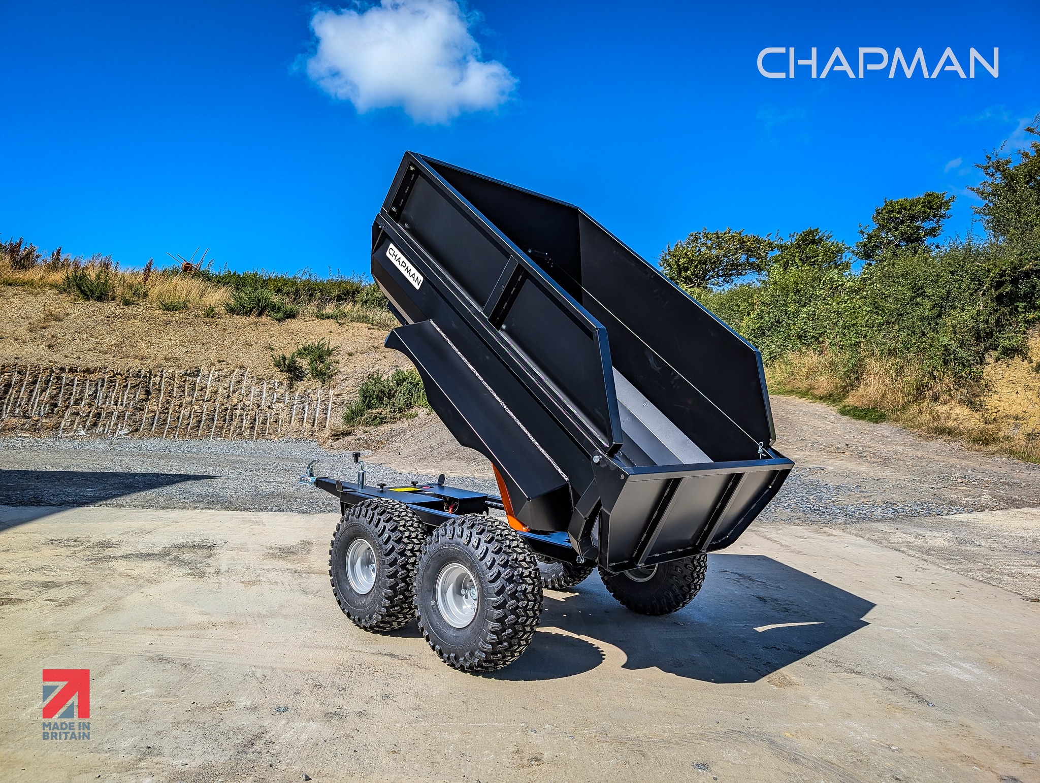 Dumpervagn ATV Chapman DT100+ BLACK EDITION (FRI frakt) - 4