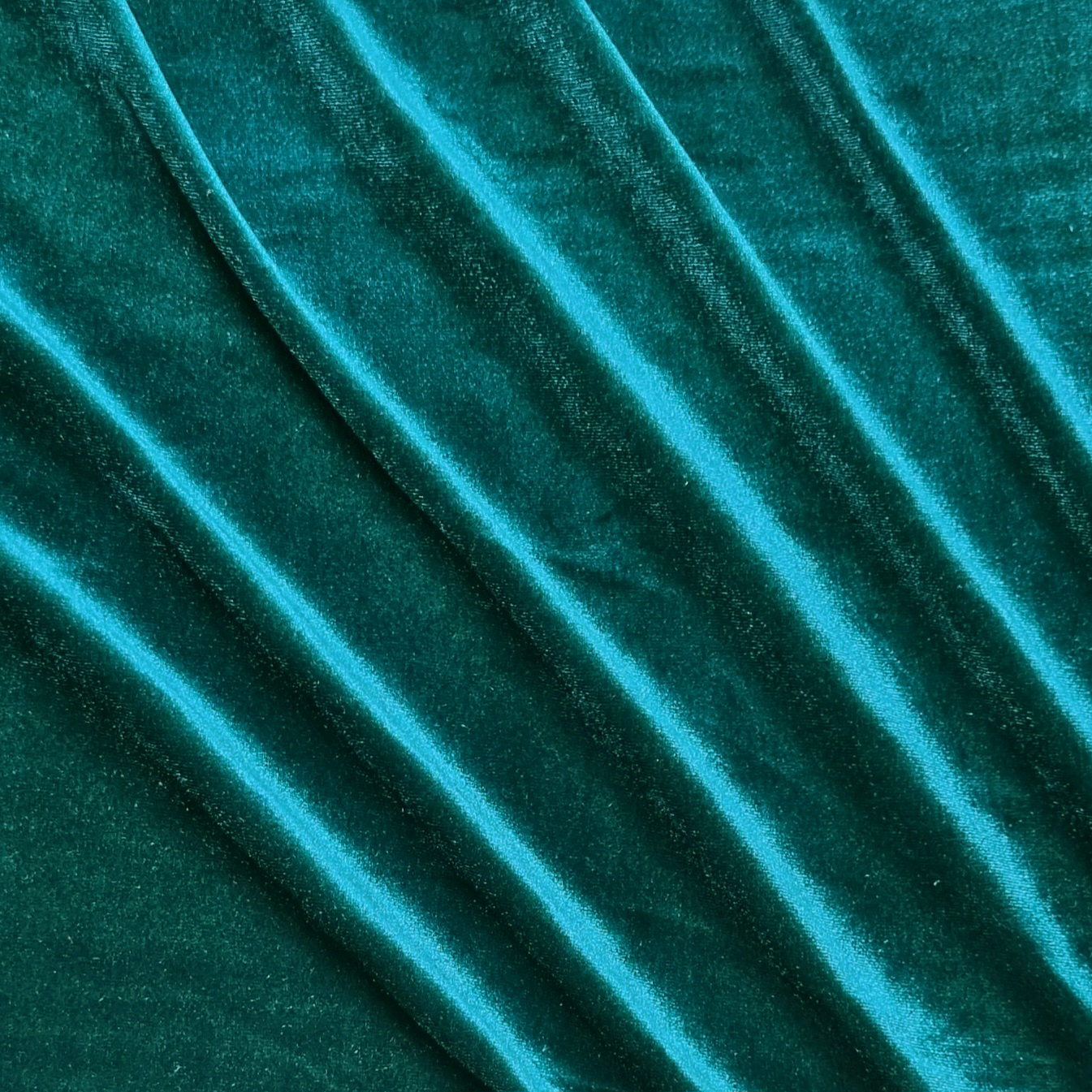 Stretch velvet Petrol NB9904