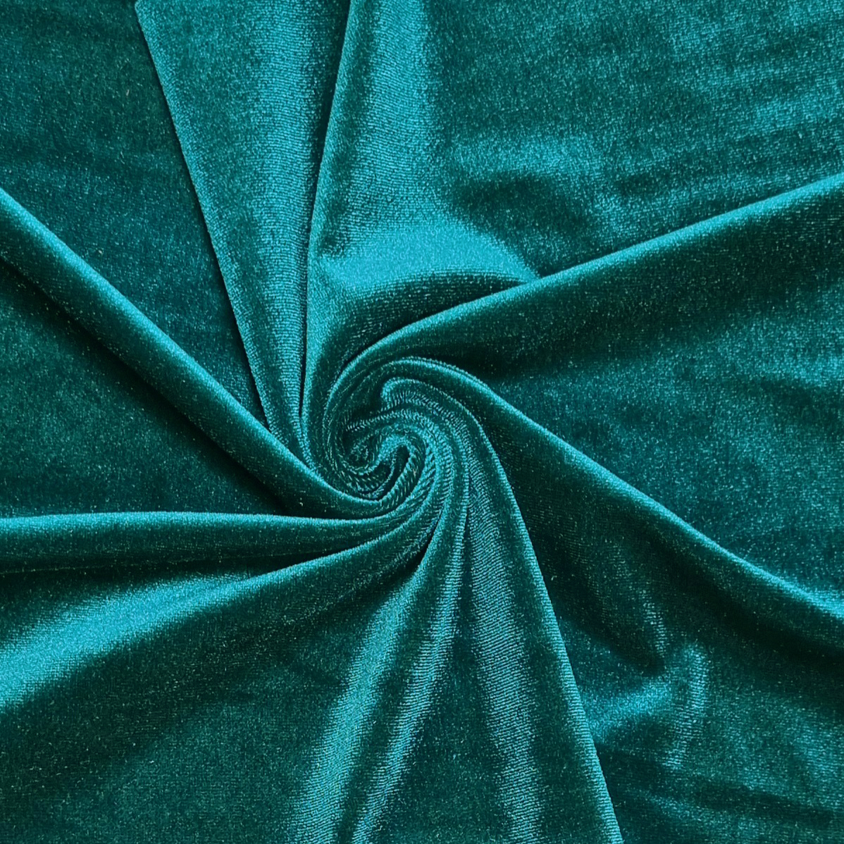 Stretch velvet Petrol NB9904
