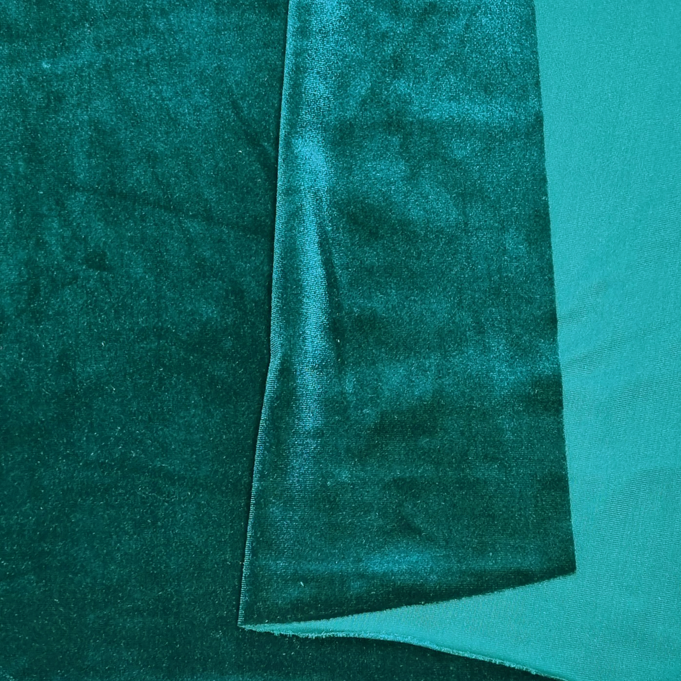 Stretch velvet Petrol NB9904 - 3