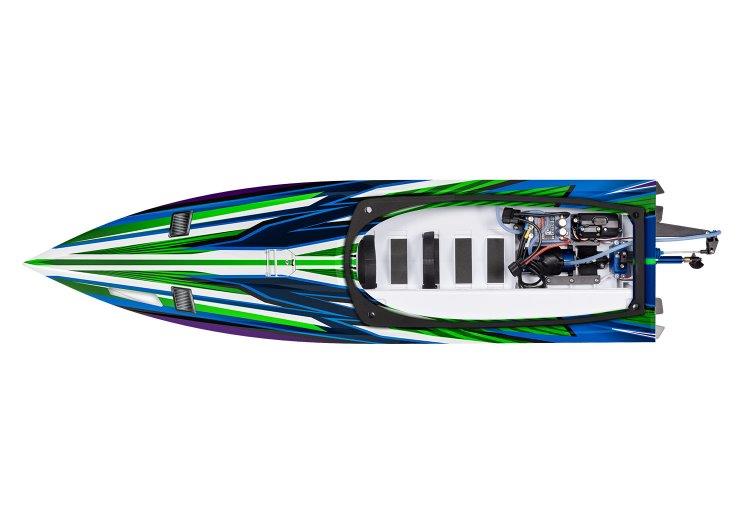 Traxxas Spartan-SR BL TQi TSM Self-Righting Utan Batteri & Laddare Grön - 4