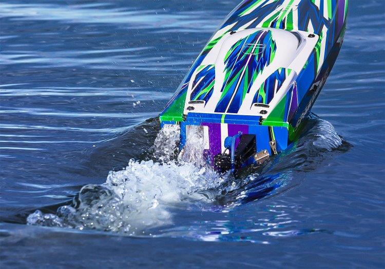 Traxxas Spartan-SR BL TQi TSM Self-Righting Utan Batteri & Laddare Grön - 9