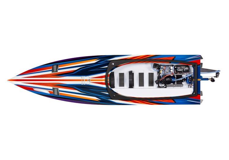 Traxxas Spartan-SR BL TQi TSM Self-Righting Utan Batteri & Laddare Orange - 4
