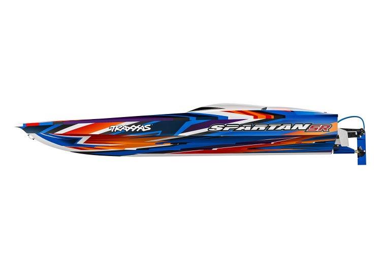 Traxxas Spartan-SR BL TQi TSM Self-Righting Utan Batteri & Laddare Orange - 2