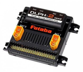 Futaba Länk-enhet S.Bus Decoder Dubbla RX & Dubbla Batterier