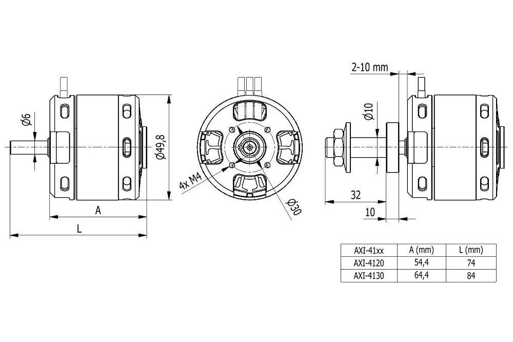 AXI 4130/16 V3 brushless - 4