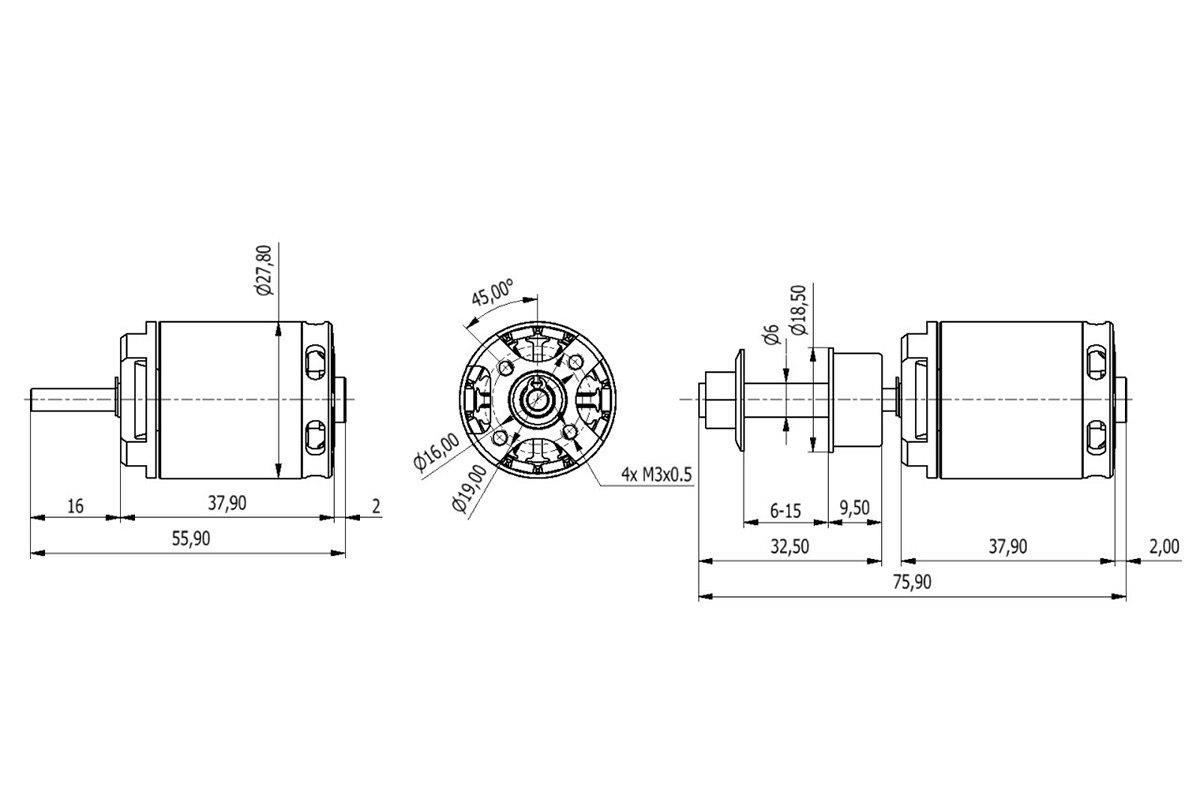 AXI 2220/16 V3 Brushless - 3