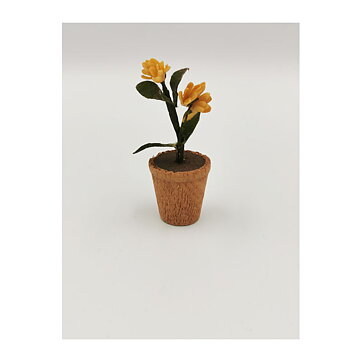 Dukkehus Second Hand - Blomst og Potte