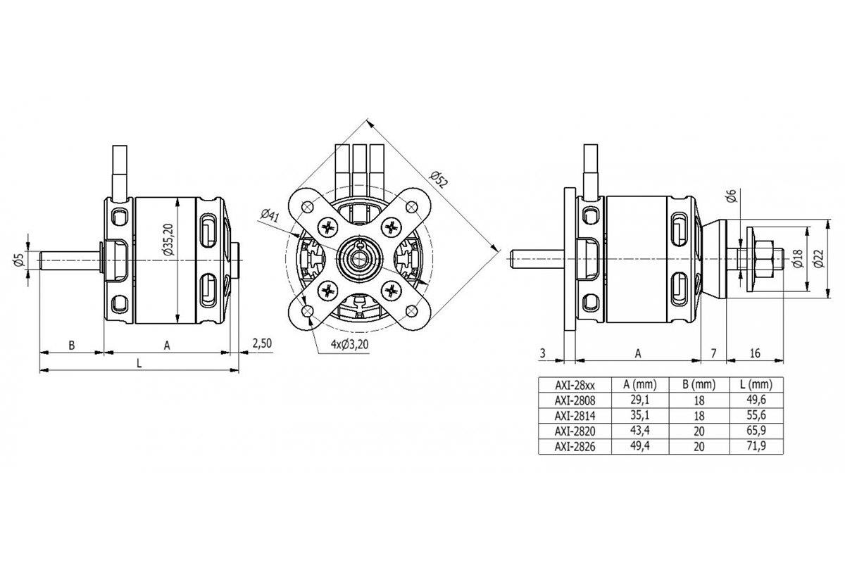 AXI 2826/13 V3 brushless - 5