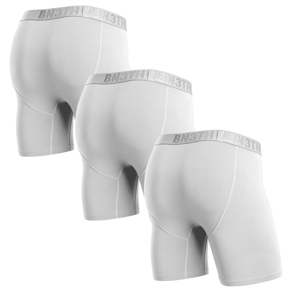 CLASSIC ICON BOXER BRIEF 3 PACK - WHITE - 2