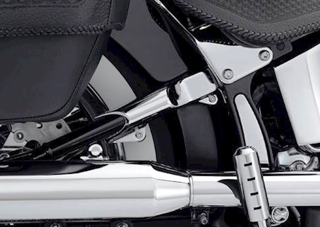 Upper swingarm Covers, Softail 2000- - 2