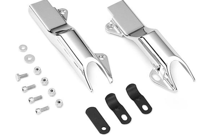 Upper swingarm Covers, Softail 2000-