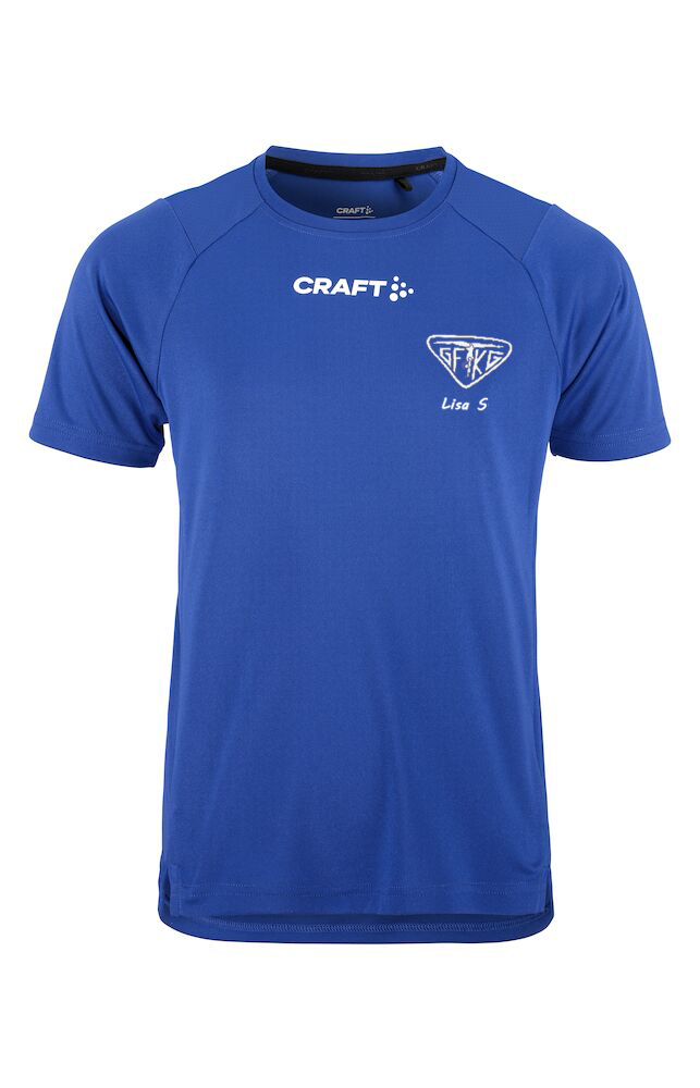Kortärmad T-Shirt Tävling Dam - Royal Blå