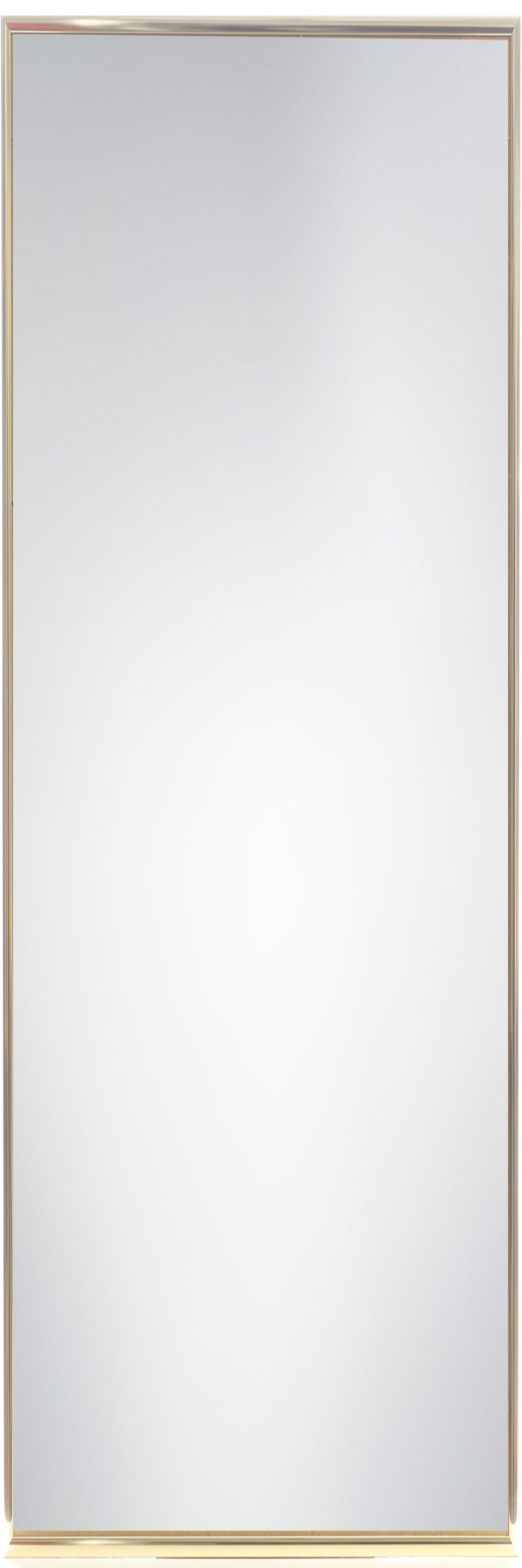 Spegel Slim Alu Guld 40x120