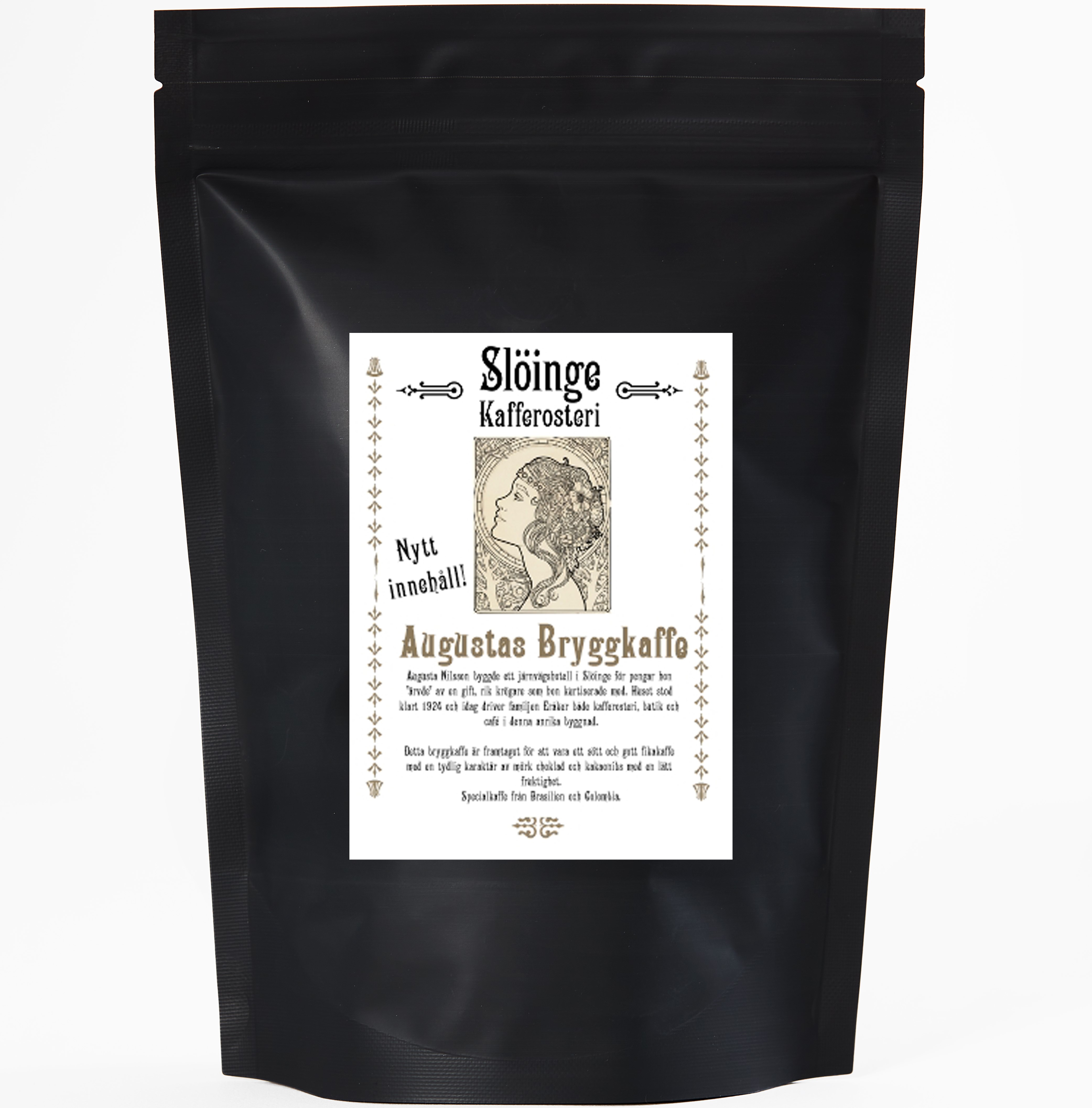 Augustas Bryggkaffe - Brasilien & Colombia  Ny blend!