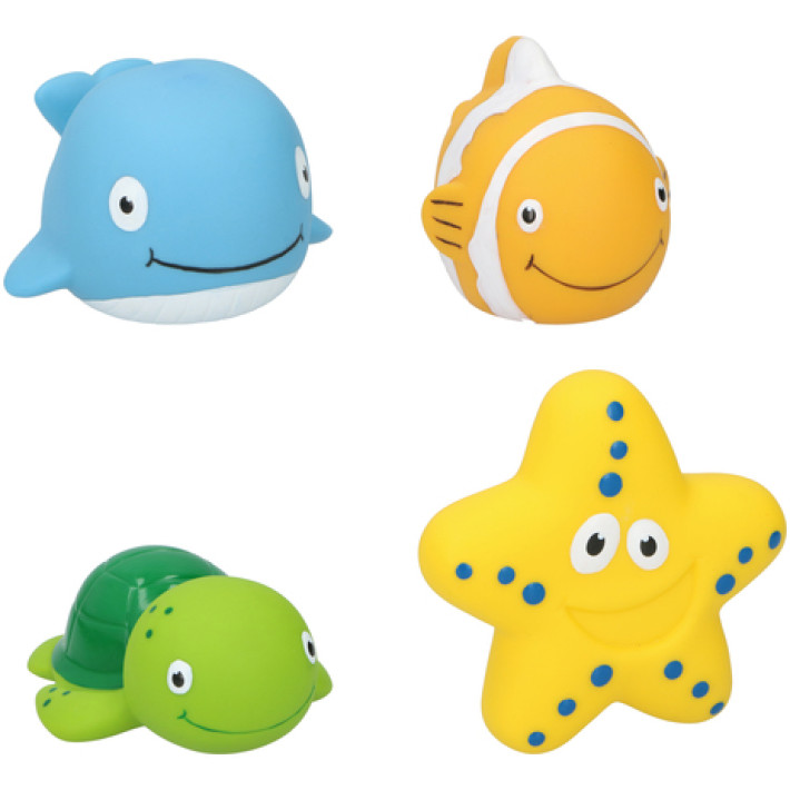 Bad havsdjur 4-pack