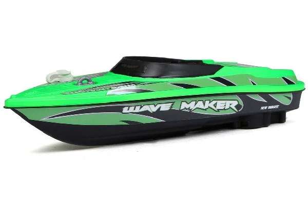 New Bright Radiostyrd Wave Maker Boat, Grön - 2