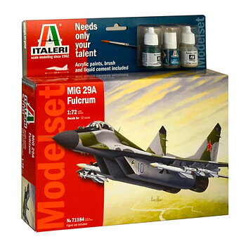 Italeri Modell Flyg MIG-29A Fulcrum, Skala 1:72