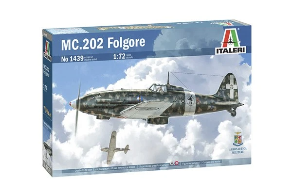 Italeri Modellflygplan Italienskt Stridsflygplan  MC.202 Folgore