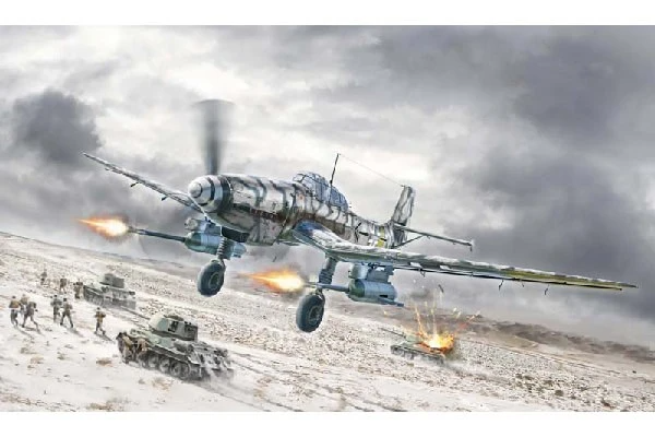Italeri Modellflygplan Ju 87 G-2 Kanonenvogel - 6