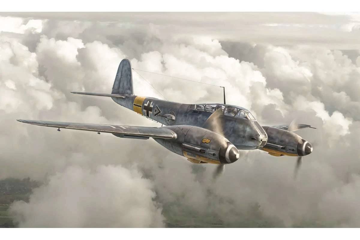 Italeri Modellflygplan Messerschmitt Me 410-A1 Hornisse - 3