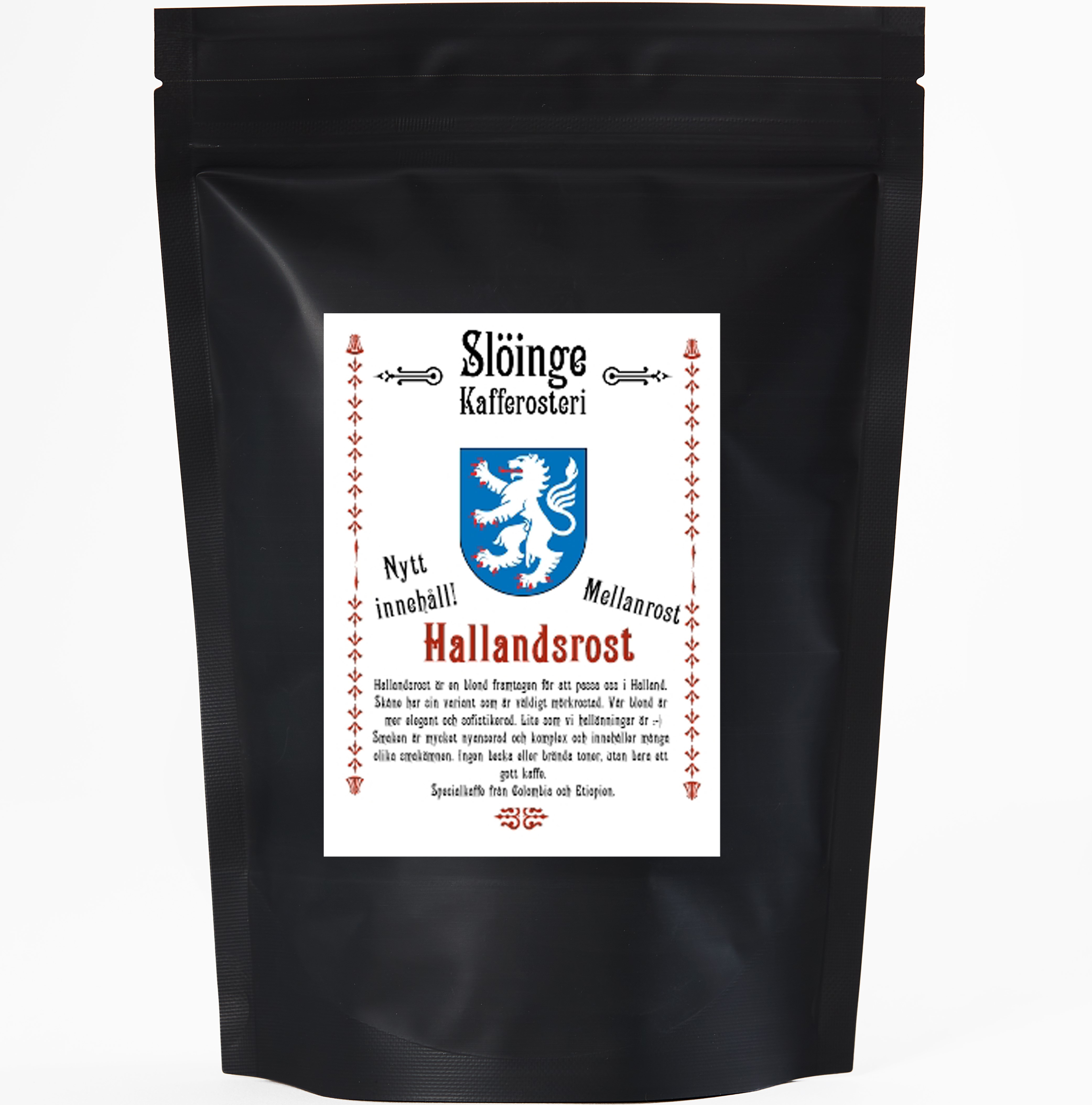 Hallandsrost - Colombia & Etiopien   EKO   Ny blend!