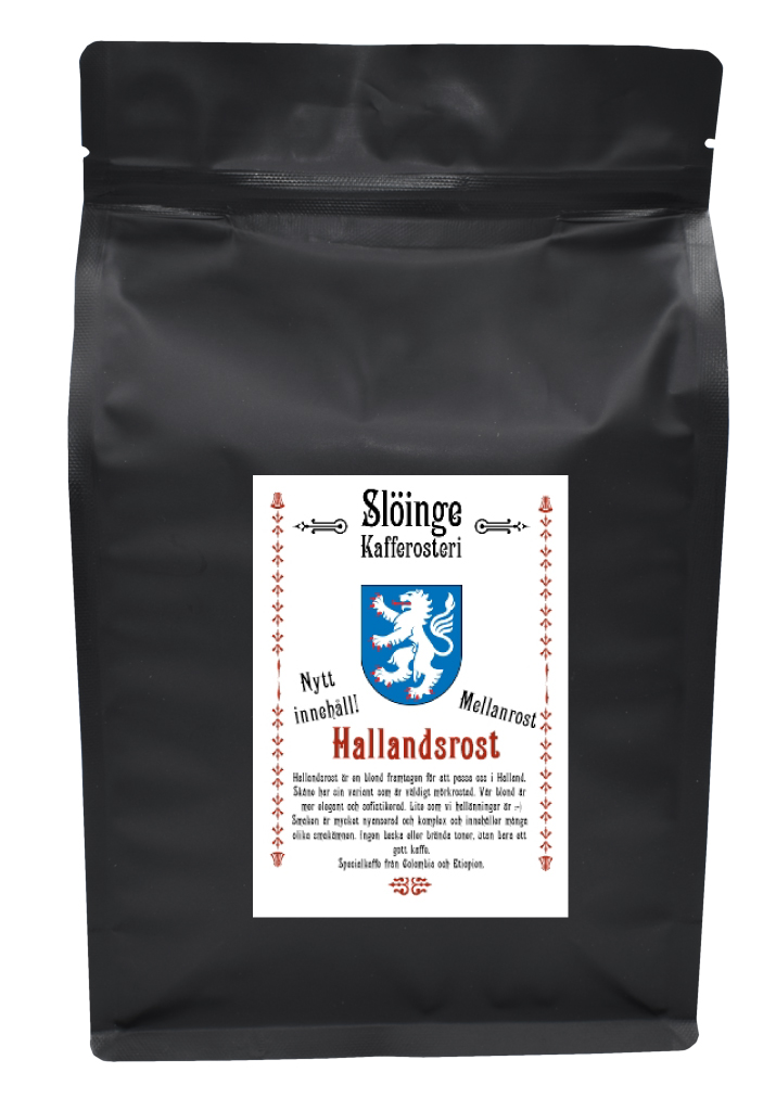 Hallandsrost - Colombia & Etiopien   EKO   Ny blend! - 2