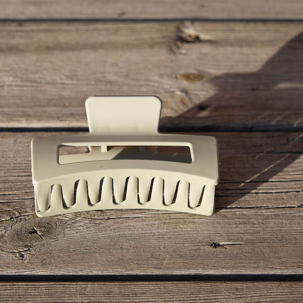 Stella Details - Tilde Stor Hårklämma Khaki 10,5 cm - 2