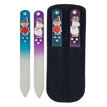 Mumin Glasnagelfilar 2-Pack - Lilla My & Snorkfröken