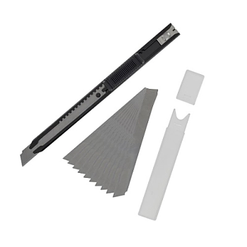 Slim Snap-Off Knife 9mm & 10 Blades