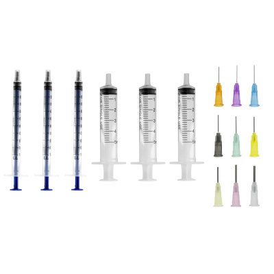15pc Syringe & Applicator Set