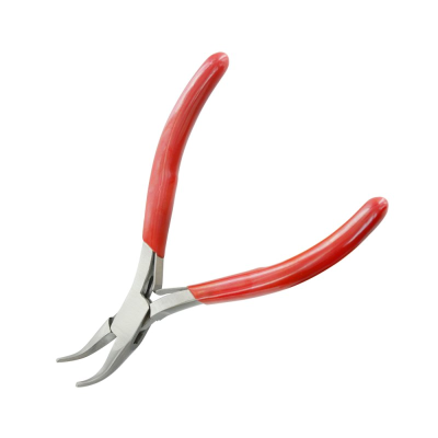 Box-joint pliers, snipe/smooth - Bent Nose 115mm