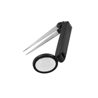 LED Magnifier Tweezers