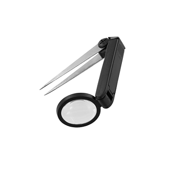 LED Magnifier Tweezers
