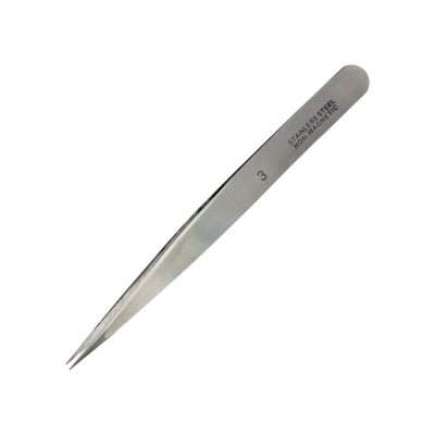 #3 Stainless steel tweezers