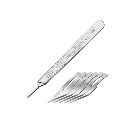 Swann-Morton #3 Scalpel handle & #10A blades (5)