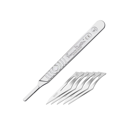 Swann-Morton #4 Scalpel handle & #26 blades (5)